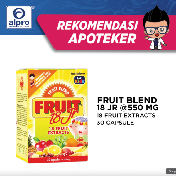 Fruitblend 18 F.Extrct Adult 30Capsul